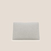 Nettuno cuscino schienale realizzato in tessuto bouclè impermeabile T07 bianco