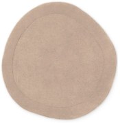 Tappeto rotondo beige in misto lana tessuto a mano ø 160 cm Kari Organic – Villeroy&amp;Boch