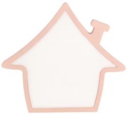 Lampada da scrivania per bambini HOUSE LED/10W/230V rosa