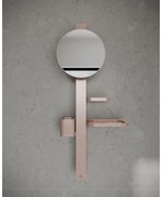 Specchio ingranditore tondo Rose IDEAL STANDARD L 31 x H 71.7 x P 16 cm