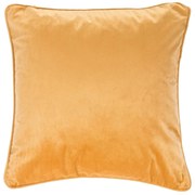 Cuscino arancione e beige Vellutato, 45 x 45 cm - Tiseco Home Studio