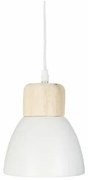 Lampadario Atmosphera Metallo Bianco 25 W (19 x 15 cm)