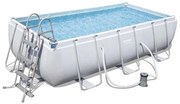 Bestway 56441 Piscina Steel Rettangolare Filtro 2D 404X201X100 cm