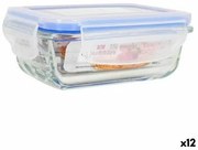 Porta pranzo Ermetico Quttin Rettangolare 180 ml 12,7 x 8,9 x 5 cm (12 Unità)