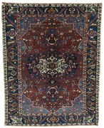 Bakhtiar Tappeto persiano 160x200 Rosso (Iran) Annodato A Mano