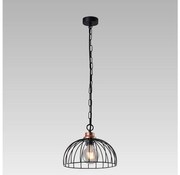 Prezent 75465 - Lampadario a sospensione con catena BASKET 1xE27/60W/230V