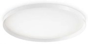 Lampada da soffitto fly pl d90 3000k bianco