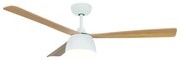 Ventilatore da soffitto Fungo bambù, Ø 132 cm, dimmerabile, SULION IP20