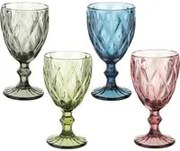 Set 4 calici multicolor Prisma