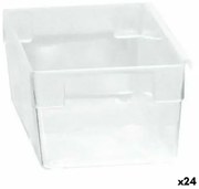 Scatola Multiuso Componibile Trasparente 15 x 8 x 5,3 cm (24 Unità)