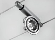 FOCUS faretto orientabile LED grigio lampadine escluse
