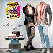 Mid season sale millecolori | Vetrofania