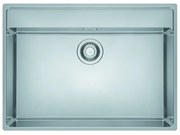 Lavello integrato 1 vasca FRANKE Maris inox L 73 x L 51 cm argento