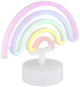 Globo 28063 - Decorazione da tavolo LED Neon PELANGI LED/2W/3xAA arcobaleno
