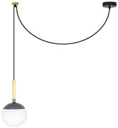 FARO 28210 - Lampadario su filo MINE 1xE27/40W/230V