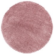 Tappeto rotondo rosa ø 160 cm Fluffy - Ayyildiz Carpets