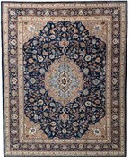 Sarouk Tappeto persiano 380 x 310 Blu (Iran) Annodato A Mano