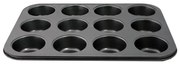 Teglia per muffin TORO nera