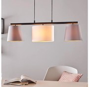 Eglo 98587 - Lampadario a sospensione con filo ALMEIDA 3xE14/25W/230V