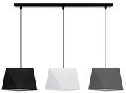 Lampadario a sospensione con filo DIAMENT 3xE27/60W/230V