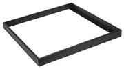 Telaio in metallo per l'installazione di pannelli LED 600x600 mm nero