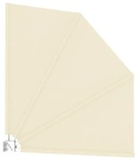 Tenda da sole tinta unita beige L 120 x H 120 cm