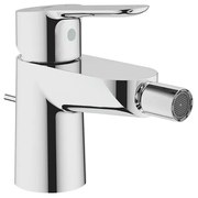 Rubinetto Bidet BauEdge GROHE in Ottone Cromato con Piletta di Scarico