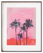 Quadro con cornice fatta a mano Palms