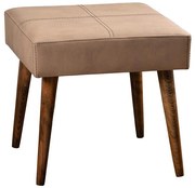 Pouf NUTO 46x46 cm marrone