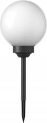 Lampada solare a LED, 1,2 V, 6500 K, 200 mAh, Ø 15 cm, IP44, bianco/nero