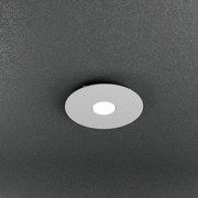 Plafoniera Moderna Cloud Metallo Grigio 1 Luce Gx53