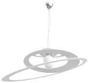 Bungee sospensione d.70 cm. 1 luce bianco 1197-s70-bi