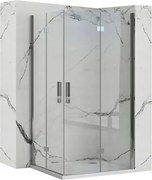Cabina doccia Rea Molier Chrome Double 80x80