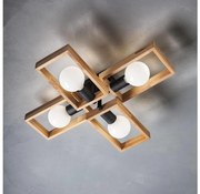 Redo 01-1969 - Plafoniera TIMBER 4xE27/42W/230V