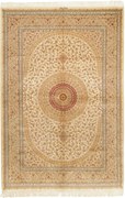 Ghom Tappeto persiano 240 x 160 Beige (Iran) Annodato A Mano