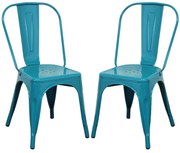 AGATHA - Set 2 sedie industrial