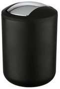 Cestino nero S, altezza 21 cm Brasil - Wenko