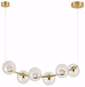 Lampada da soffitto G133-6CP Gold