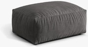 Pouf Martina Vogue in velluto - L95 cm