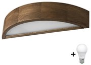 Brilagi - Lampada da parete LED CARVALHO 1xE27/60W/230V rovere noce