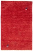 Gabbeh Tappeto persiano 60x90 Rosso (Iran) Annodato A Mano