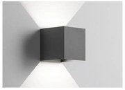 Hotshot ISYLUCE antracite mm100x100x100 LED 16W 4000K fasci regolabili IP54