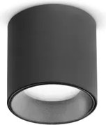 Nitro round faretto led dob 4 w 40° 310 lm 2700k d.4cm nero