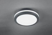 Plafoniera led da esterno piave 676960142 antracite