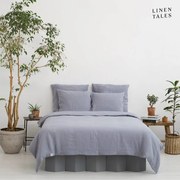 Biancheria da letto matrimoniale in fibra di canapa grigio chiaro 200x200 cm - Linen Tales