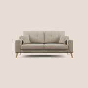 Danish divano moderno in tessuto morbido impermeabile T02 beige 146 cm