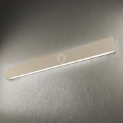 Wally applique 120 cm. 4 luci sabbia 1138-a120-sa