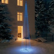 Albero di Natale a Cono Blu con LED, 160x500 cm / 752