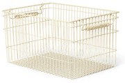 ferm LIVING - Cala Stackable Baskets Set of 2 Cashmere ferm LIVING