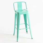 Sgabello Torix Schienale - Verde menta